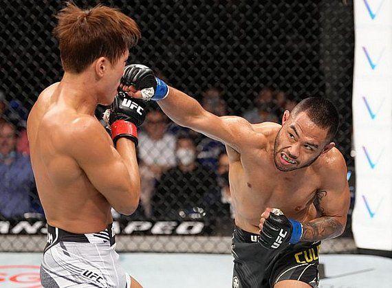 Culibao in his win against Seung-Woo Choi. Photo by Getty Images.