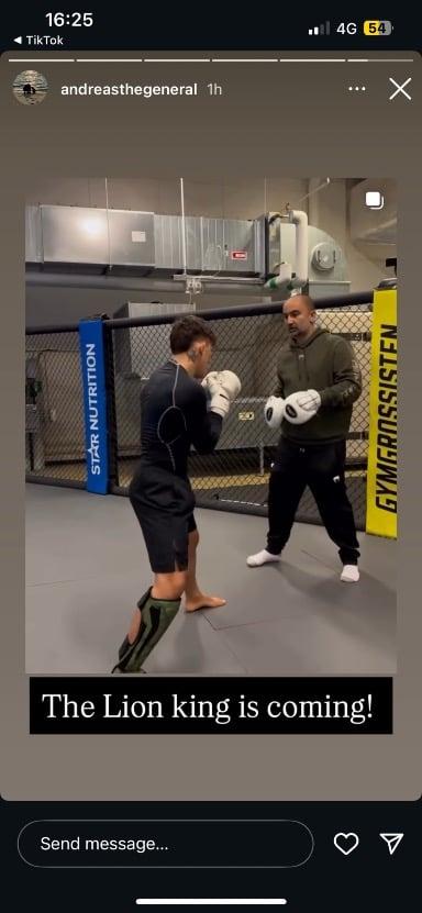 Sopaj is in fight camp