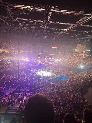 I am at UFC Paris! Great Card so far, very entertaining!