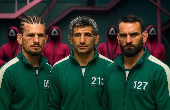 Who places top 5 in a verdict user squid game?