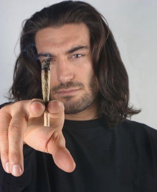 Elias Theodorou represents cannabis athletes. Credits to: Elias Theodorou