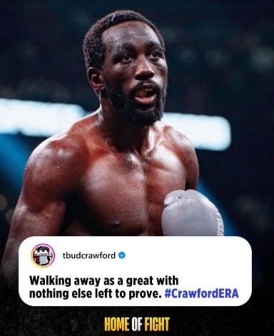 🚨TERENCE CRAWFORD HAS RETIRED 🚨