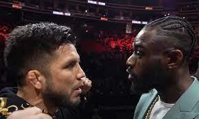 Aljamain Sterling and Henry Cejudo face off. Photo by MMAJunkie.