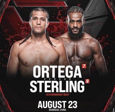 Aljo vs Ortega officially booked . The grappling exchanges gon be 🔥 