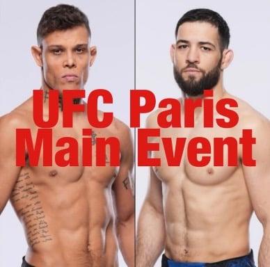 CONFIRMED MAIN EVENT FOR UFC PARIS!!!🔥🔥🔥