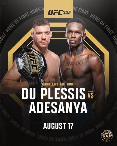 Du Plessis Vs Adesanya thoughts?