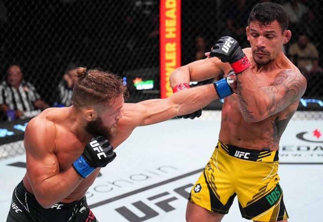 RDA goes to war with Rafael Fiziev. Credits to: Zuffa LLC