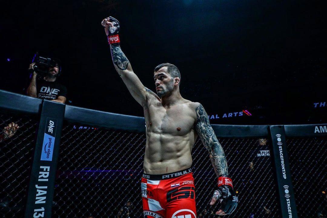 Roberto Soldic before his ONE debut. Credits to: ONE Championship.