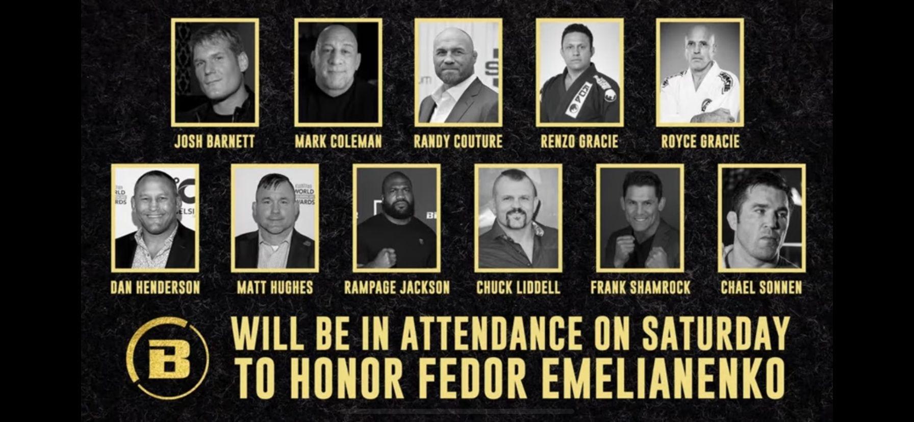 Bellator 290: The Legends in Attendance