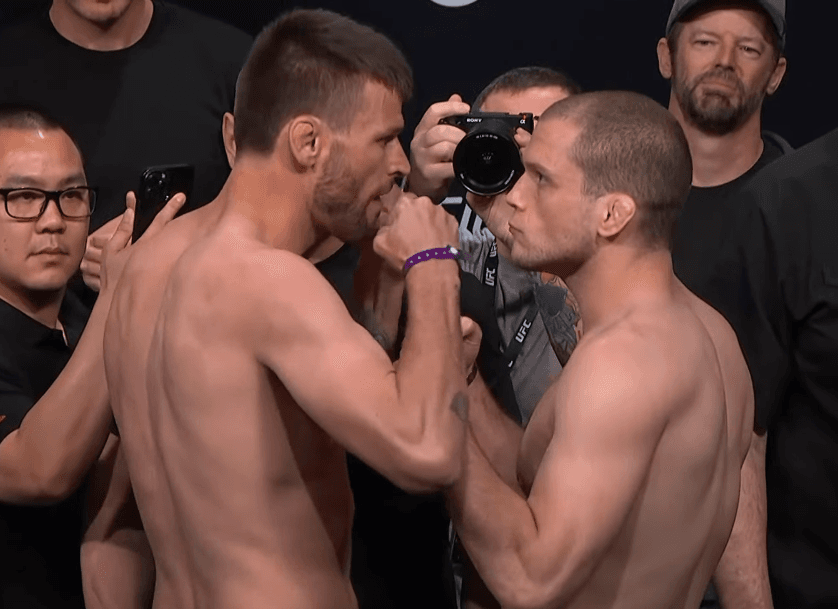 Tim Means faces Alex Morono this weekend. Photo by Jed I. Goodman.