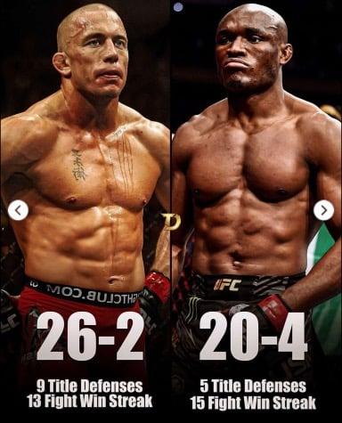 GSP is the 170 lbs GOAT but Usman would've beaten GSP if they fought prime vs prime.