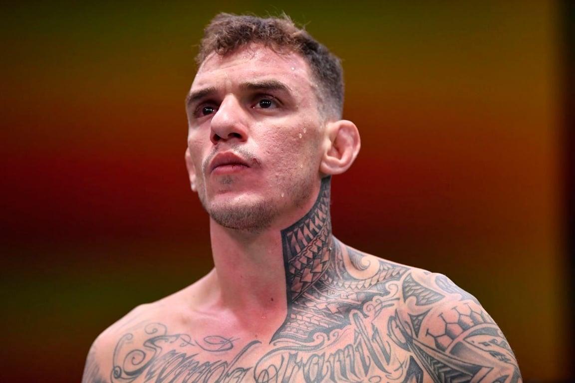 Renato Moicano launched himself into stardom after his last win against Brad Riddell. Credits to: Zuffa LLC.