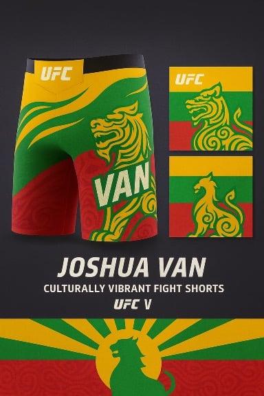 Day 3 of Creating Shorts for UFC Fighters: Joshua Van