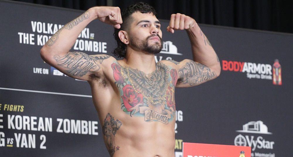 UFC Fight Night: Dern vs. Hill Weigh-In Results