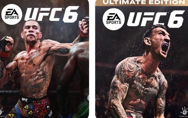 EA Sports UFC 6 Cover Athletes 