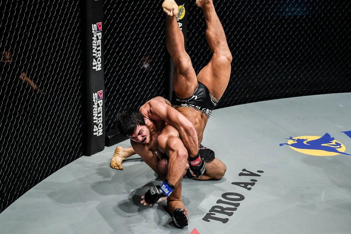 11-0 Murad Ramazanov slams his opponent. Credits to: ONE Championship