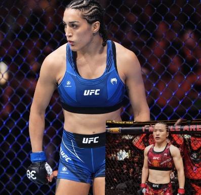 I think Tatiana Suarez will defeat Zhang Weili