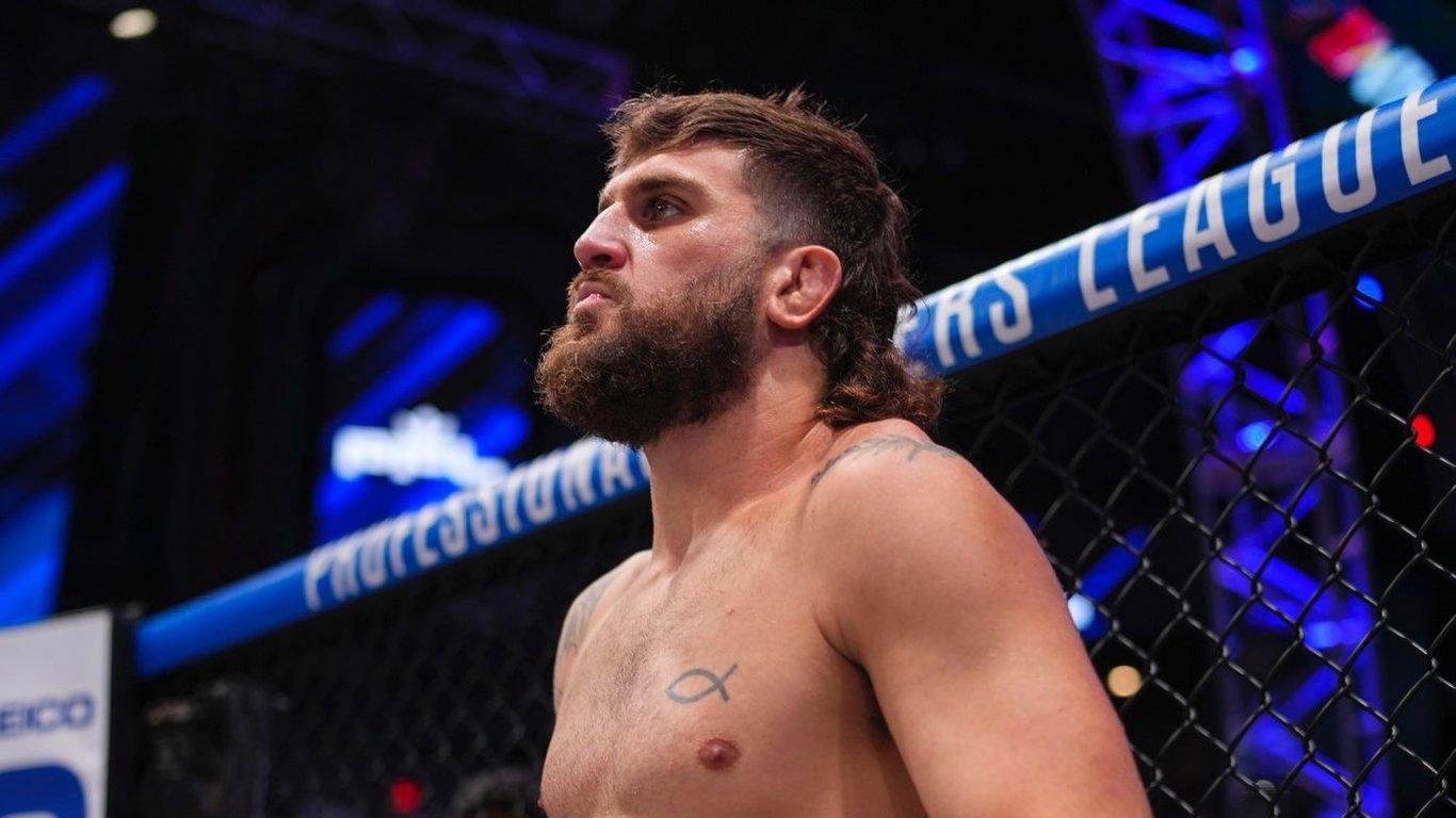 Josh Silveira before a fight. Credits to: The PFL.