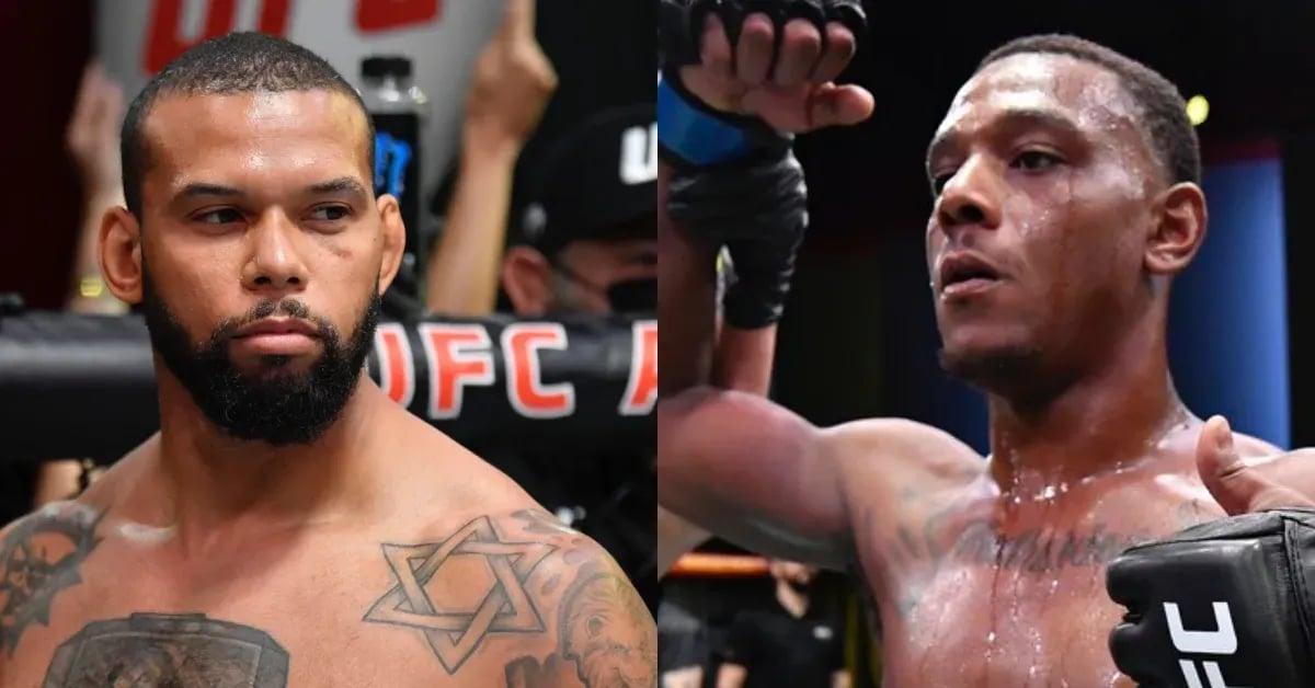 Thiago Santos vs Jamahal Hill official for August 6