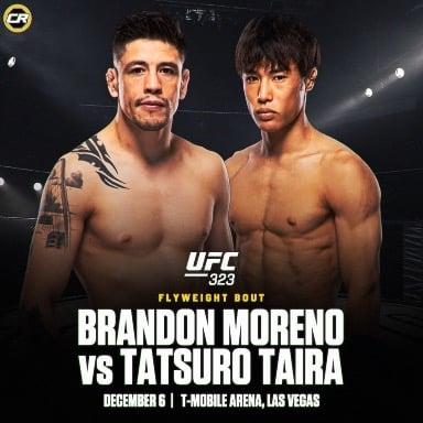 Brandon Moreno vs. Tatsuro Taira just got announced too 