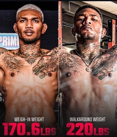 How Long Until He Has A Bad Weight Cut And Is Forced To Move Up?