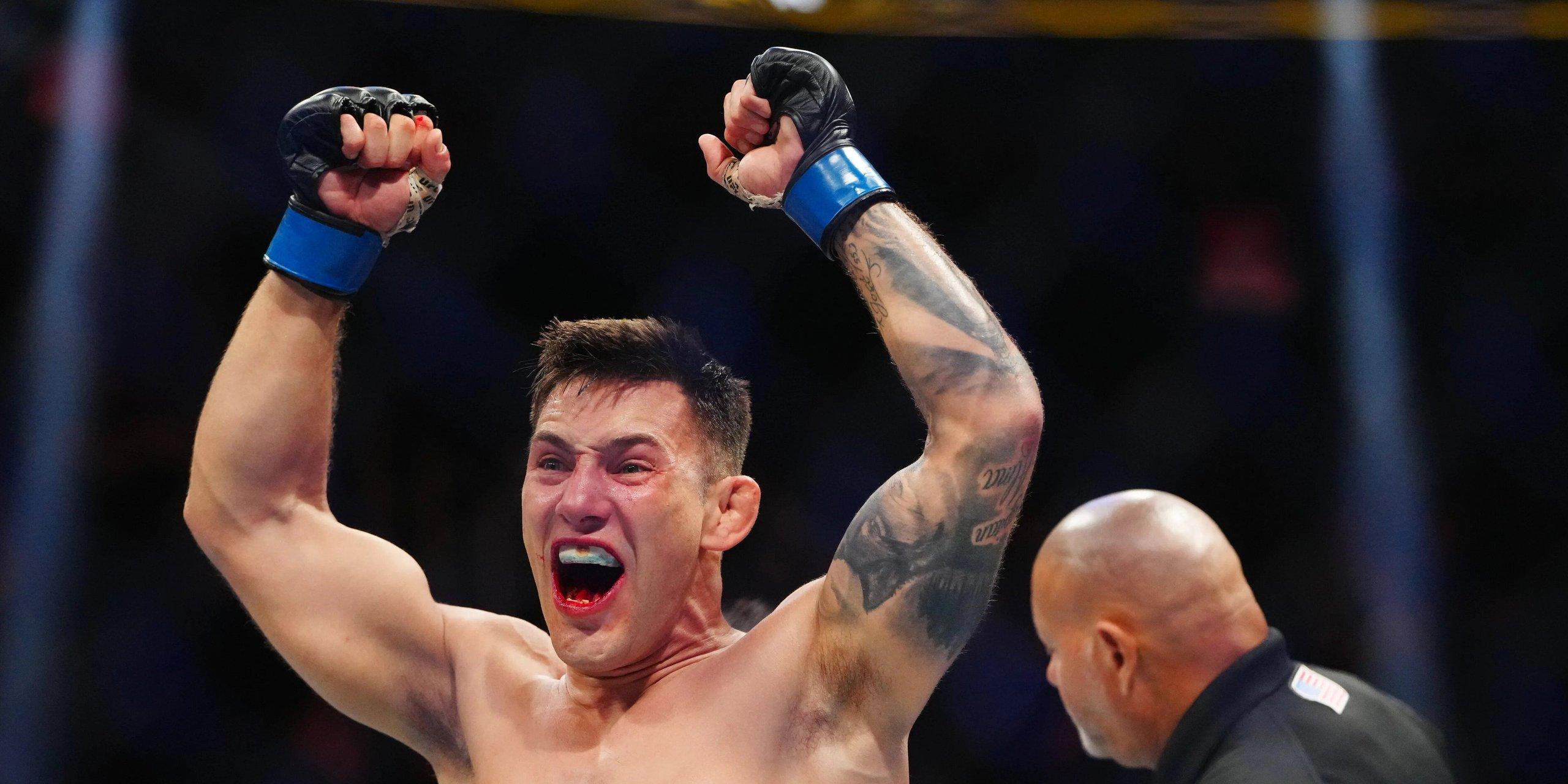 Esteban Ribovics Rallies Late to Win Split Decision Over Daniel Zellhuber at UFC 306