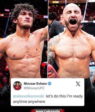 Movsar Evloev wants Volk next!