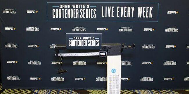 Dana White's Contender Series 2025: Week 4 Weigh-In Results