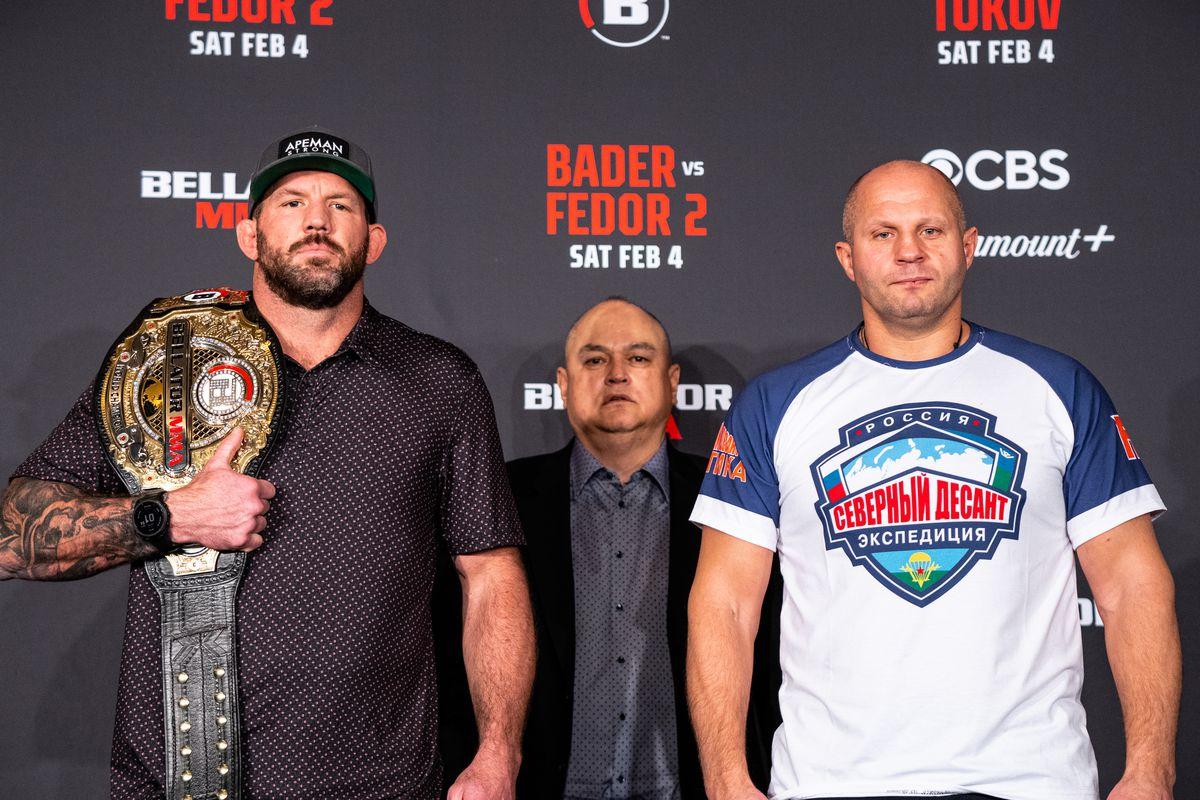 Bellator 290 Weigh-In Results: Bader vs. Emelianenko II
