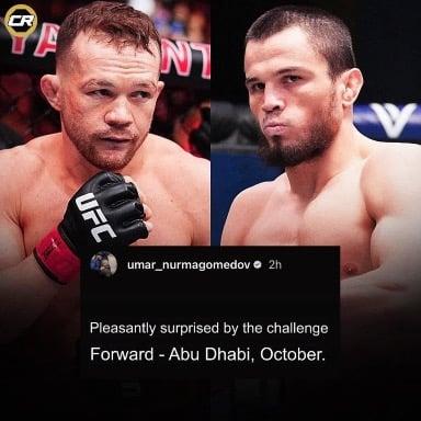 Umar Nurmagomedov responds to Petr Yan’s callout: