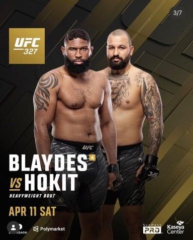 Confirmed Blaydes vs Hokit 