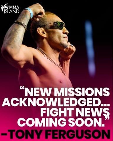 Tony Ferguson fight news incoming‼️
