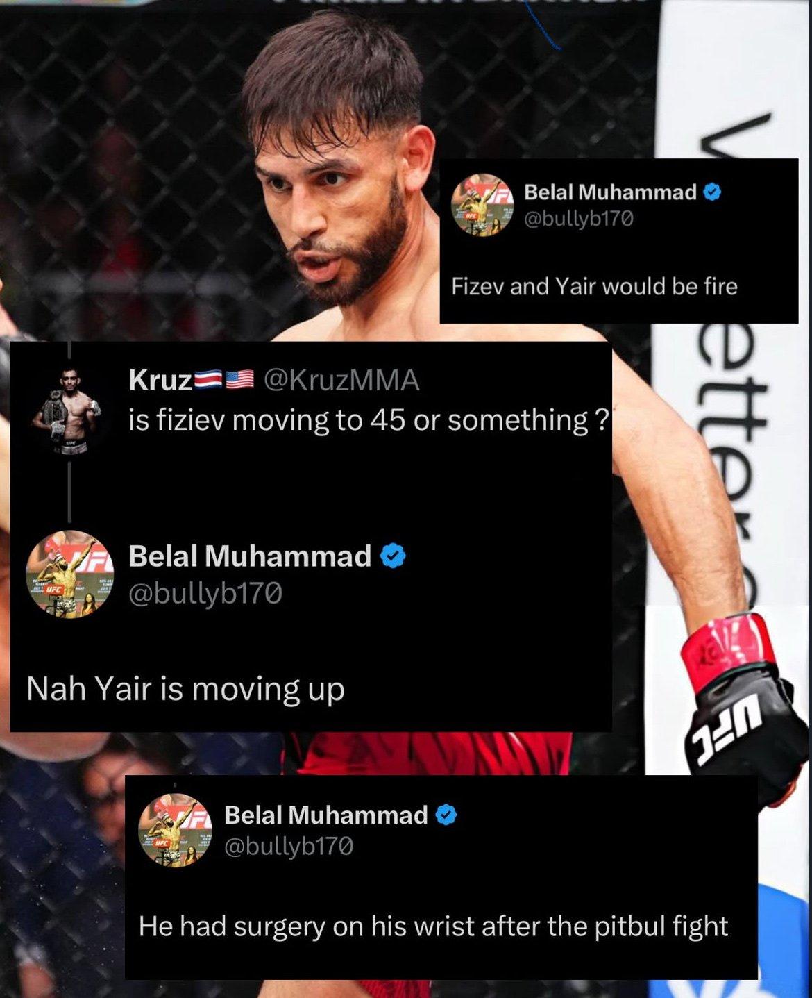 We have news on Yair...