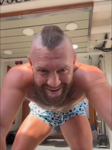 McGregor is rocking the hog rider cut. What do we think