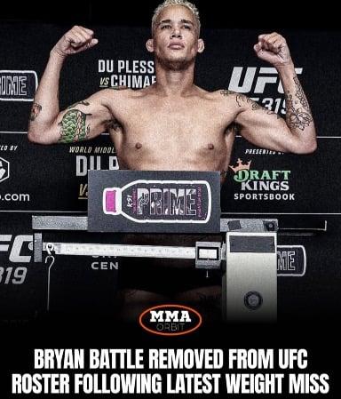 Bryan battle cut from the ufc!!!