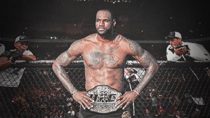 Can Lebron James beat Jon Jones ?And could he win a belt?