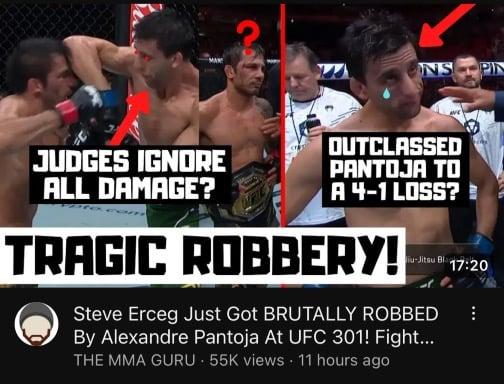 MMA Guru Believes UFC 301 Main Event Was the Biggest Title Robbery Since Jones v Reyes