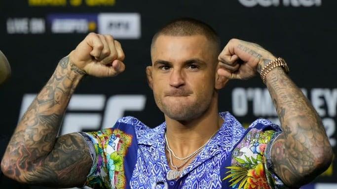 Dustin Poirier will be walking out to “I did it my way” by Frank Sinatra for his last fight 
