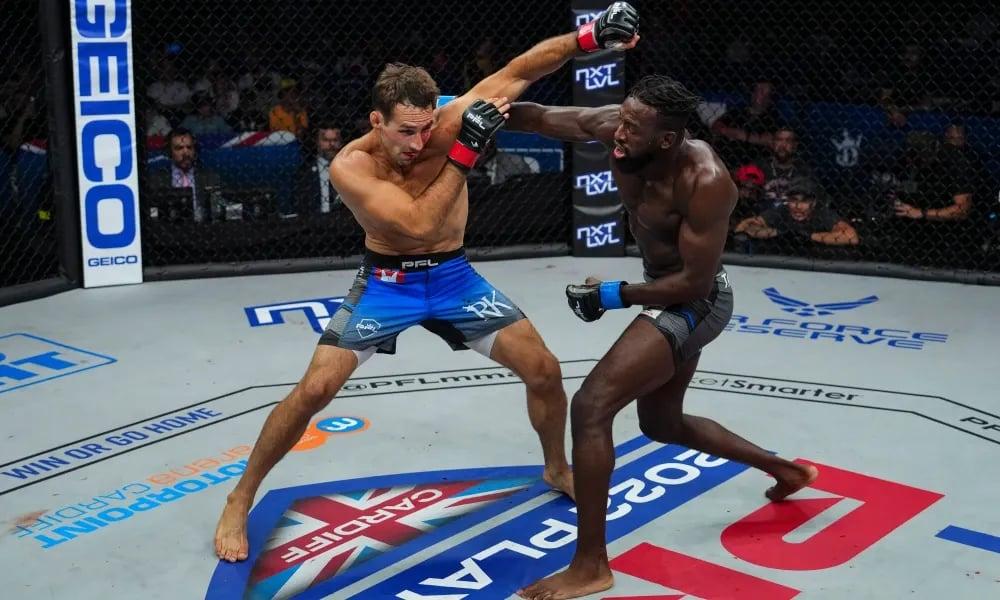 Instead of fighting Umalatov, Rory McDonald faced Dilano Taylor in the 2022 PFL semifinals, robbing Umalatov of a huge opportunity. Photo by MMAJunkie.