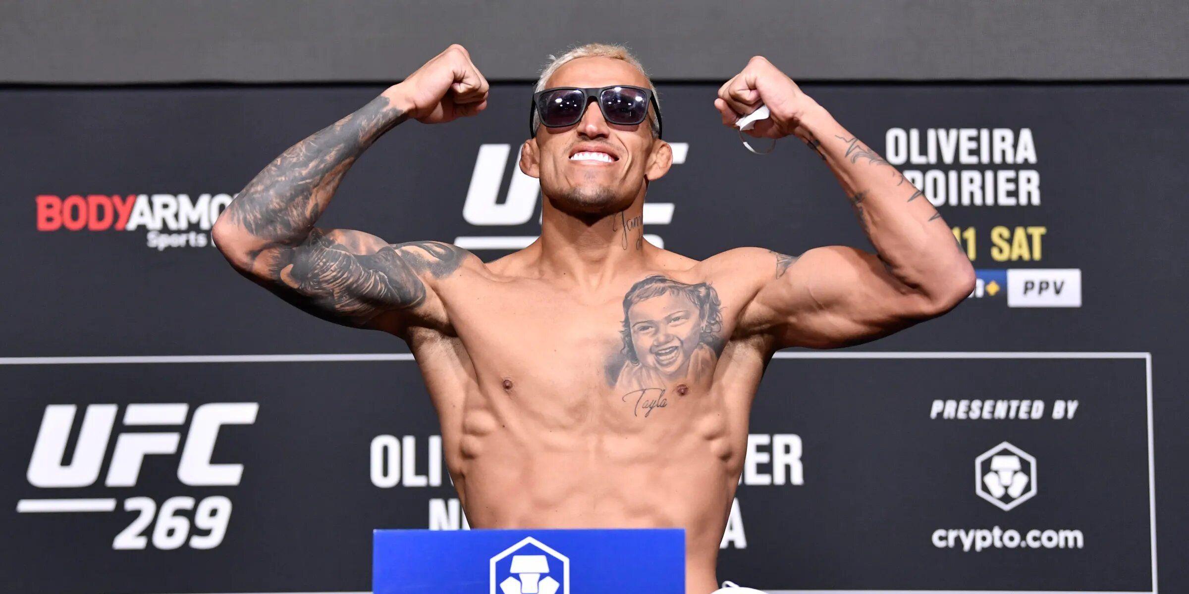 UFC Fight Night: Oliveira vs. Gamrot Weigh-In Results