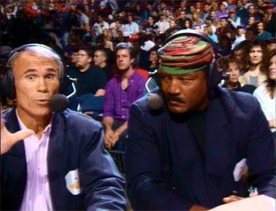 Jim Brown serving on the UFC commentary team. Photo by chud.com.