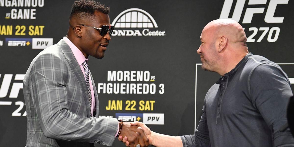 Francis Ngannou and the UFC part ways. Credits to: Matthew Wells.