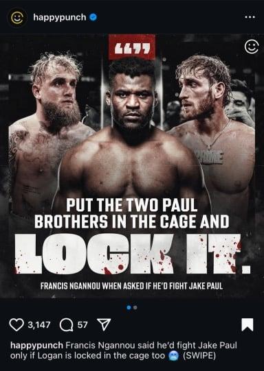 I just realised I have no doubts about Francis Ngannou beating Jon Jones and here’s why. 