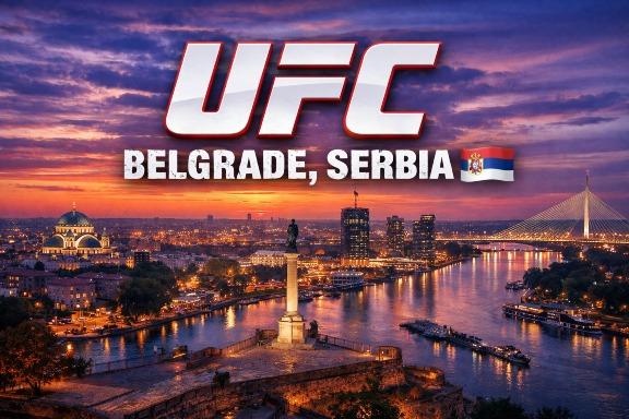 UFC Belgrade, Serbia | My Fight Card