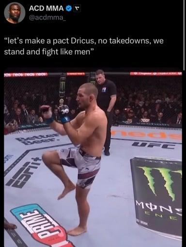 I’ve noticed there’s been some heated Sean Strickland debates lately. I’ll throw a match into the room and run away… 