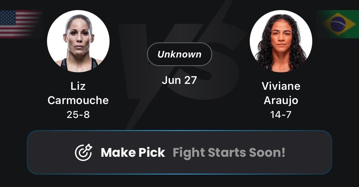 Liz Carmouche is ret...