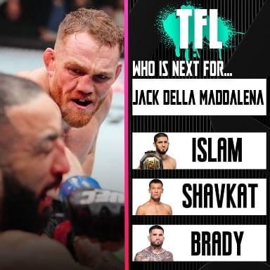 It seems like Islam Makhachev will be next. But is there anyone else you’d like to see Jack Della Maddalena fight next?