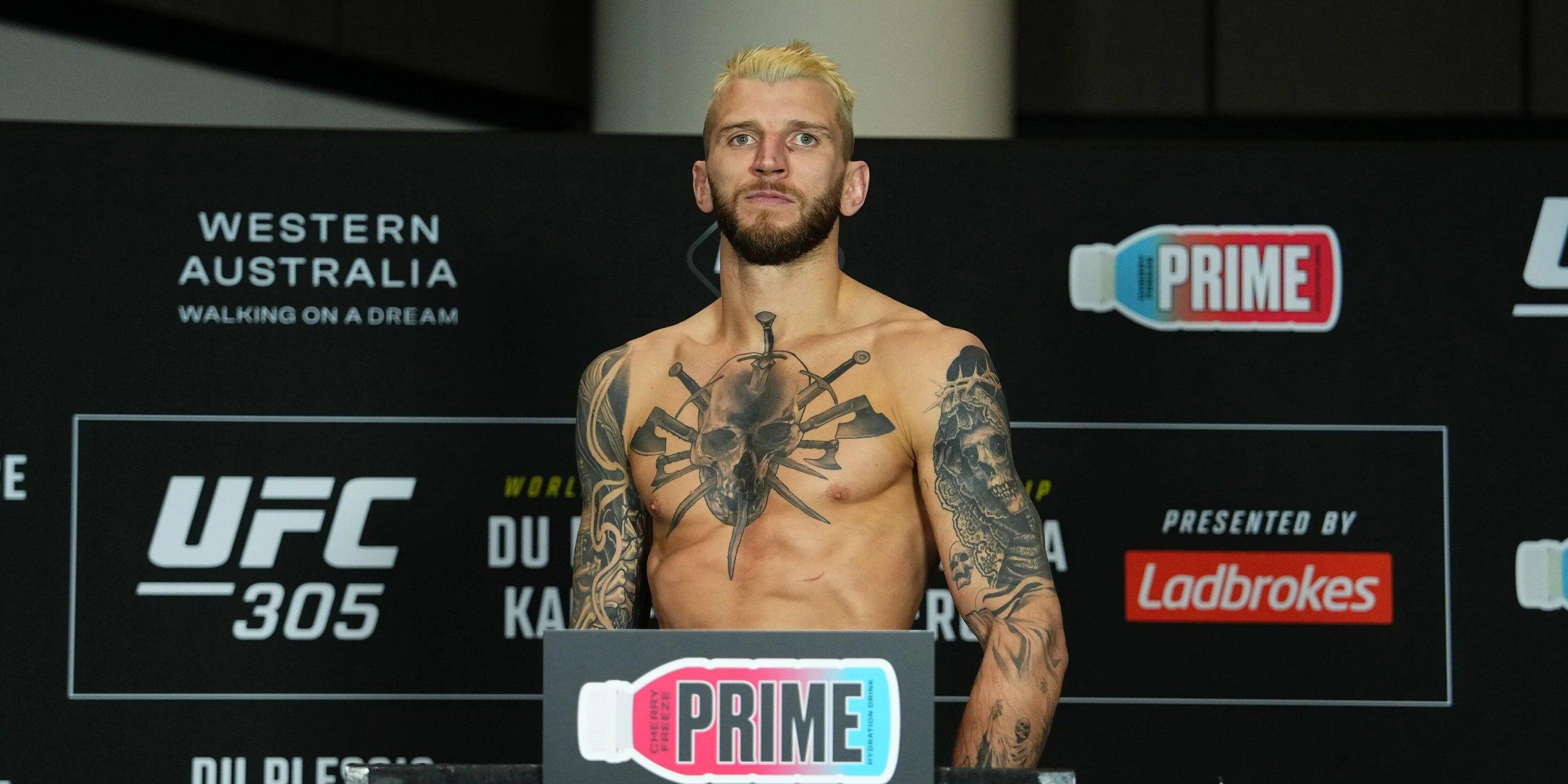 UFC Fight Night: Tsarukyan vs. Hooker Weigh-In Results