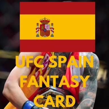 UFC SPAIN: Fantasy Card