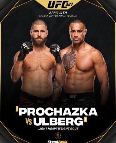 🚨 Jiri v Ulberg set for UFC 327
